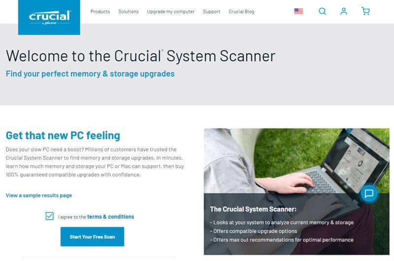 Crucial System Scanner