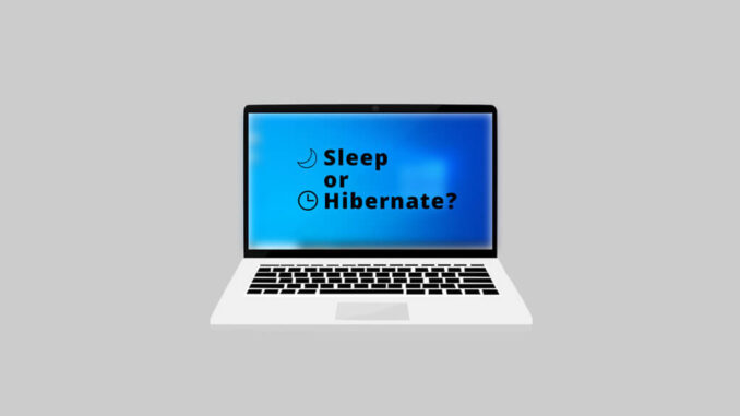 Difference Between Sleep And Hibernate