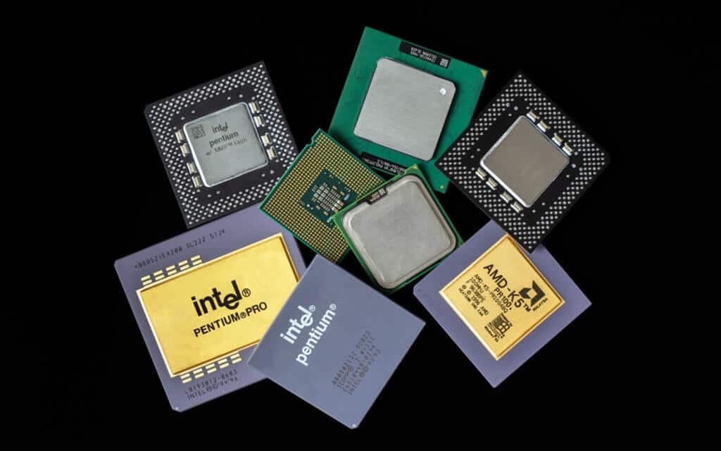 Different computer processors