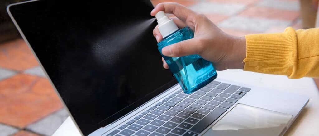 How To Disinfect Your Laptop