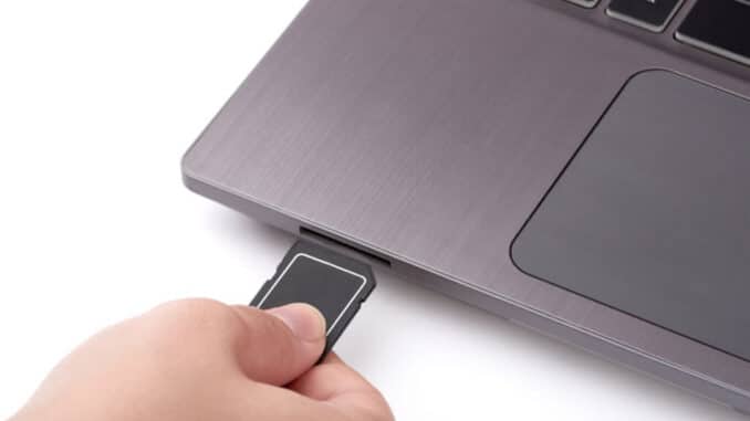 How To Use Micro SD Card Adapter In Laptop