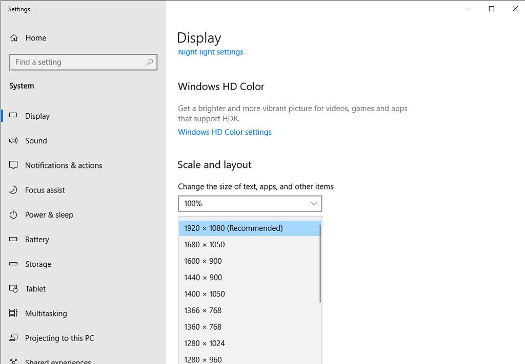 How To Check Screen Resolution On My Tablet