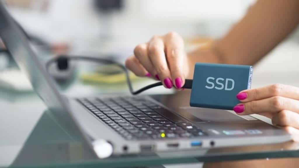 Using external SSD for additional storage